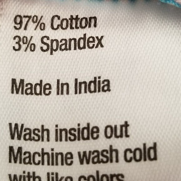 Crown & Ivy Shorts Girls 16 Pink White Print Adjustable Waist Pockets - Picture 7 of 11